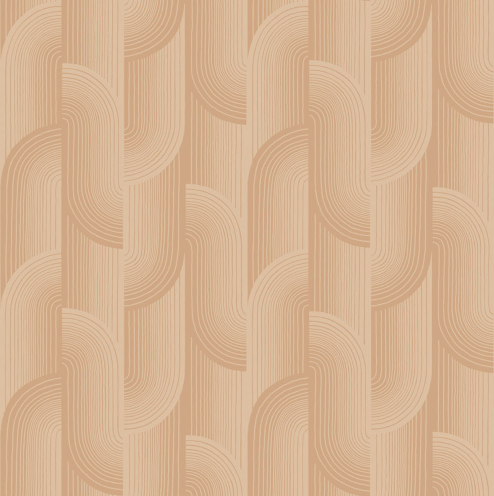 Tapeta, hnedo-béžová, geometrická, PW3112, Precious Weaves, Grandeco