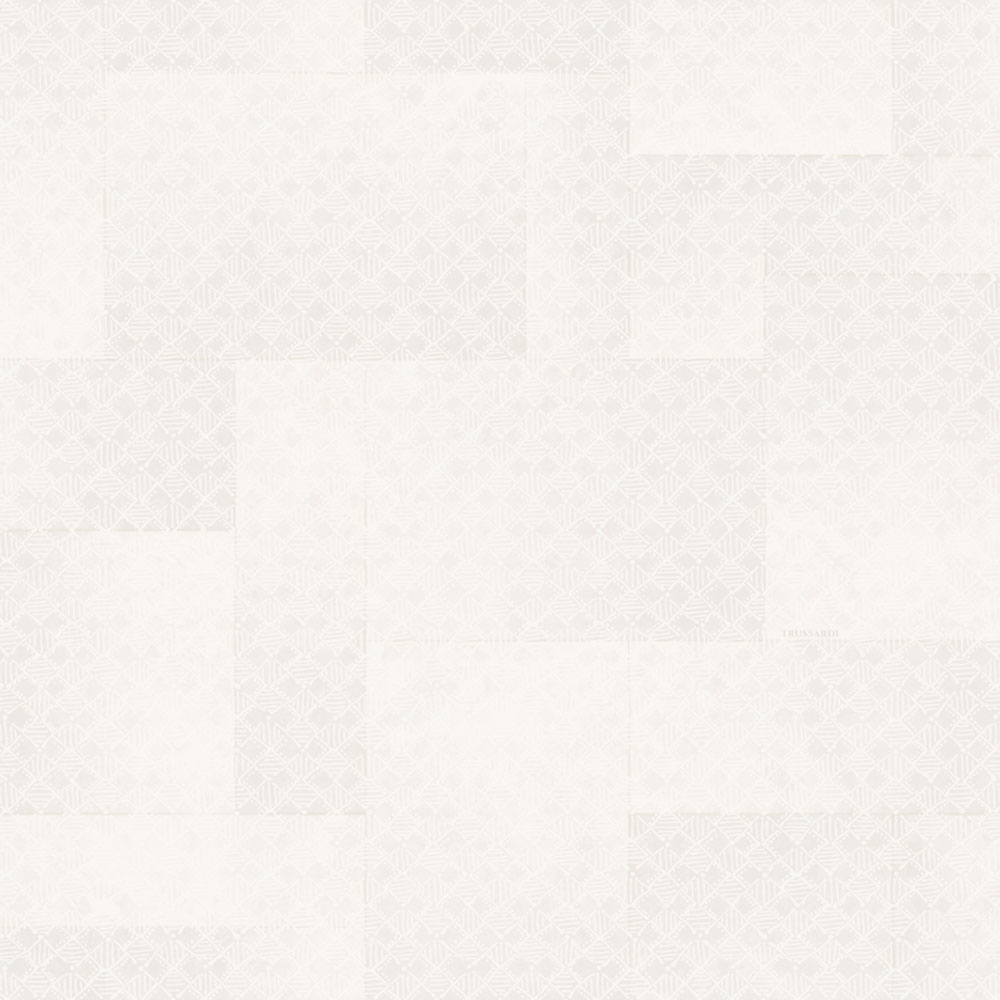 Tapeta luxusná, geometrická, vliesová, na stenu, krémová, Z30345, Casa 8, Trussardi