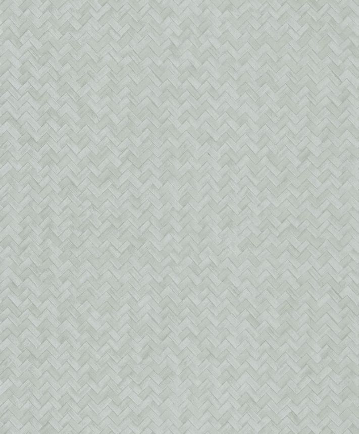 Tapeta na stenu, zelená, imitácia rohože, WIL305, The Texture Book, Masureel