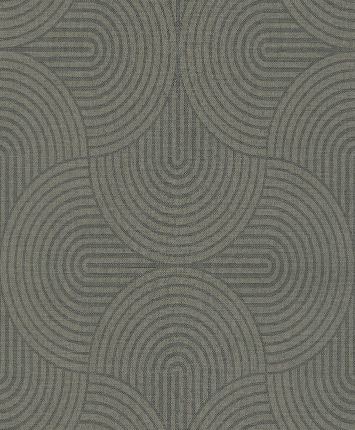 Tapeta na stenu, zelená, grafický vzor, Art Deco, EAR602, The Texture Book, Masureel