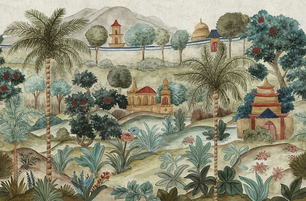 Fototapeta, Majestic Garden, 350680, Amber, Eijffinger
