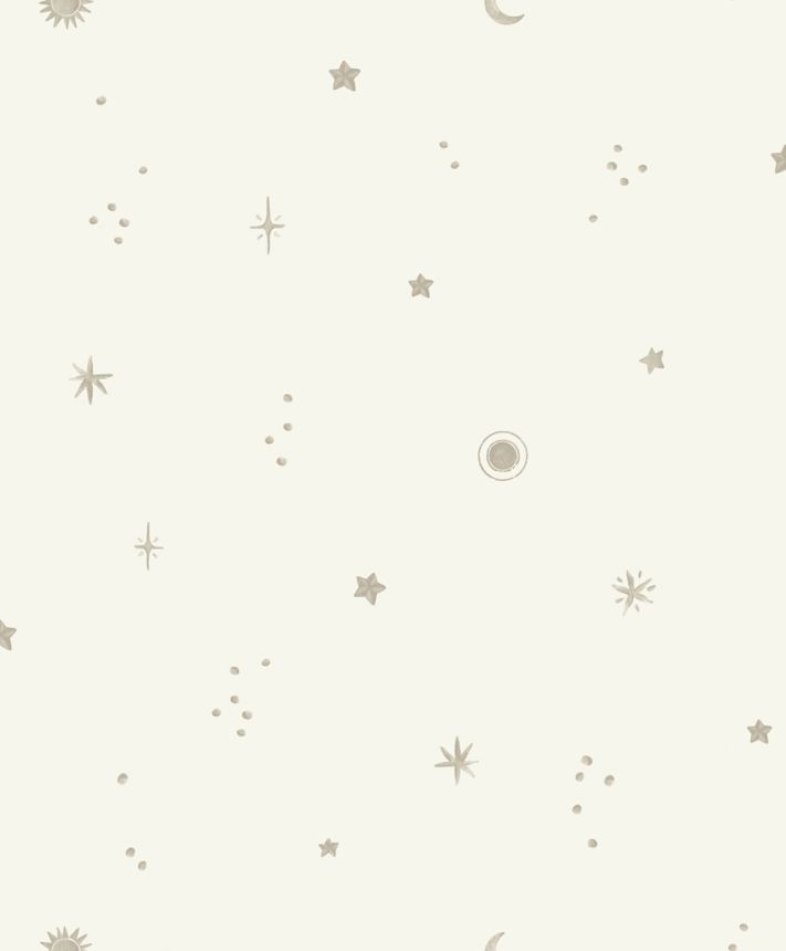 Detská tapeta, biela, obloha, LD3617, Little Dreamers, Grandeco