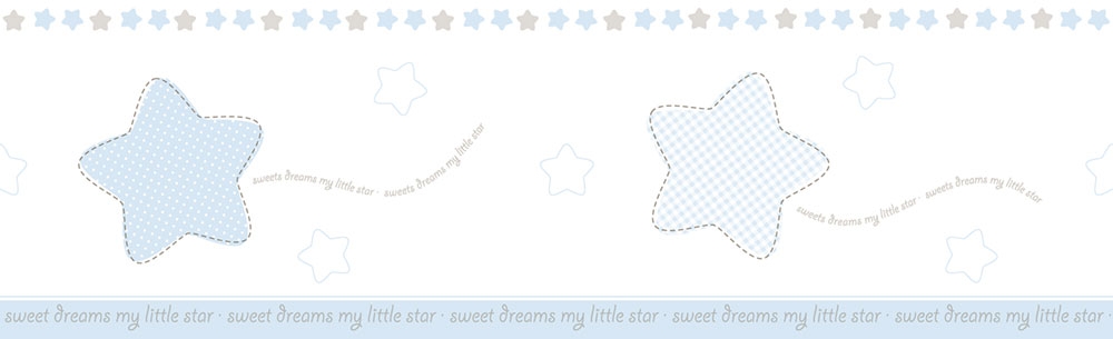 Samolepiaca detská tapetová bordura 244-1, Lullaby, Ich Wallcoverings