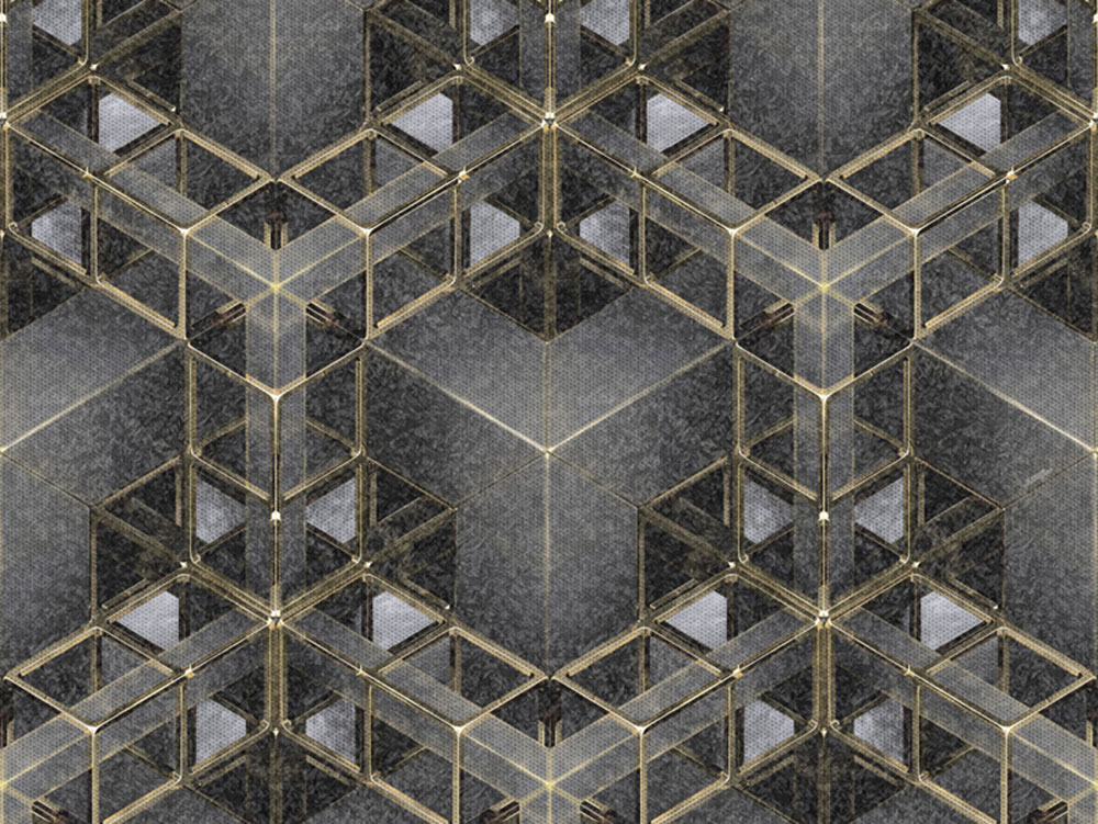Luxusná fototapeta geometrický vzor Z90063, 330 x 300 cm, Automobili Lamborghini 2, Zambaiti Parati