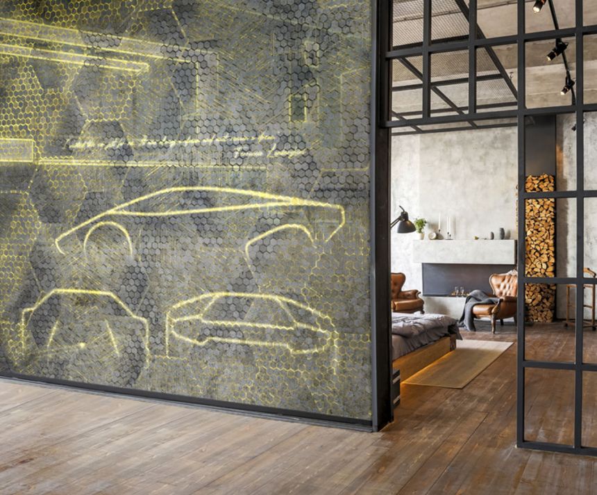 Luxusná grafická obrazová tapeta Z90057, 330 x 300 cm, Automobili Lamborghini 2, Zambaiti Parati