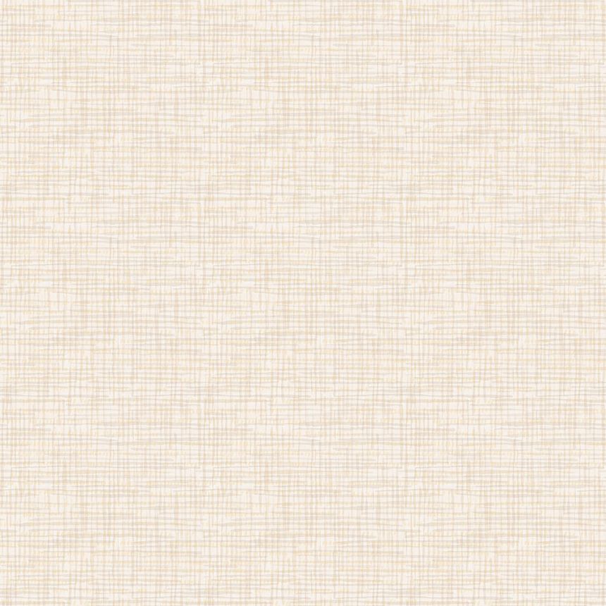 Vliesová tapeta na stenu, krémová, imitace hrubé textilie FT221241, Best Sellers, Design ID