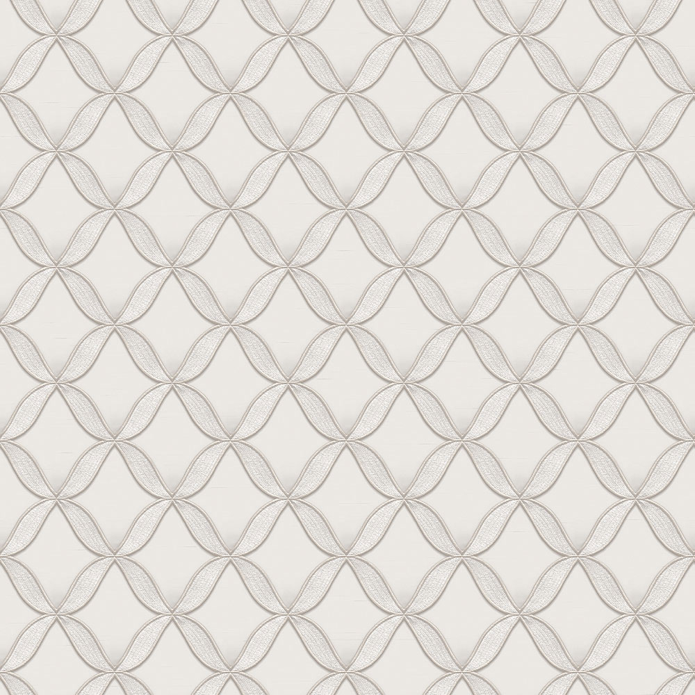 Geometrická vliesová tapeta na stenu, sivá, imitácia látky, FT221221, Best Sellers, Design ID