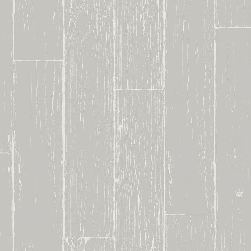 Sivá vliesová tapeta imitacia dreva, paluboviek 347539, Matières - Wood, Origin