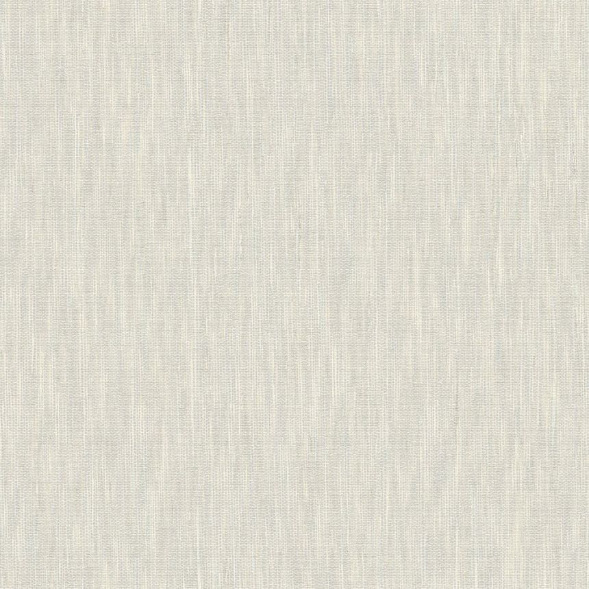 Metalická sivobežová vliesová tapeta, vzhľad rohože 347363, Matières - Wood, Origin