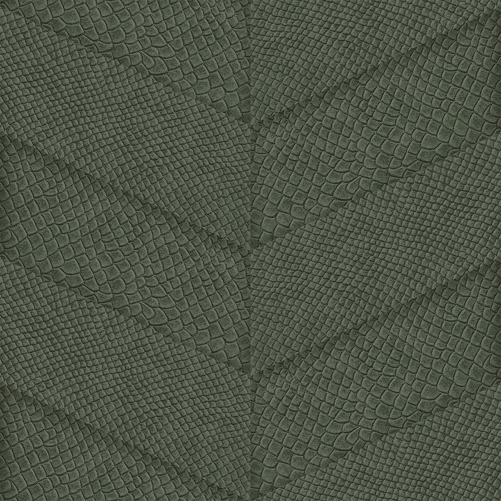 Vliesová tapeta zelená, parketový vzor kože 347793, Luxury Skins, Origin