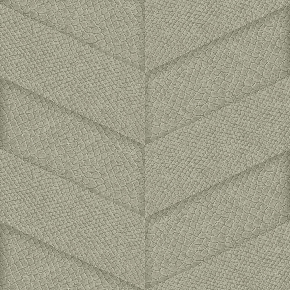 Sivobéžová vliesová tapeta, parketový vzor kože 347790, Luxury Skins, Origin