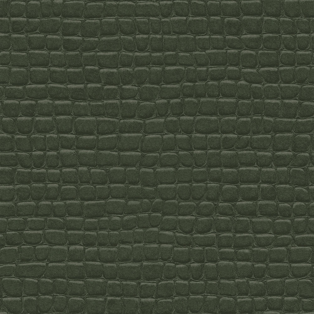 Vliesová tapeta zelená, imitácia krokodílej kože 347781, Luxury Skins, Origin