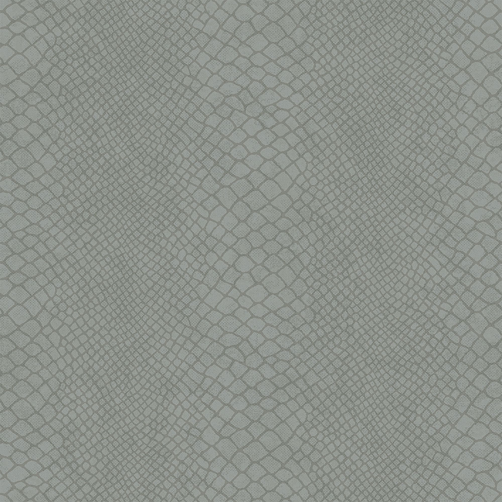 Sivozelená vliesová tapeta, imitácia hadej kože 347769, Luxury Skins, Origin