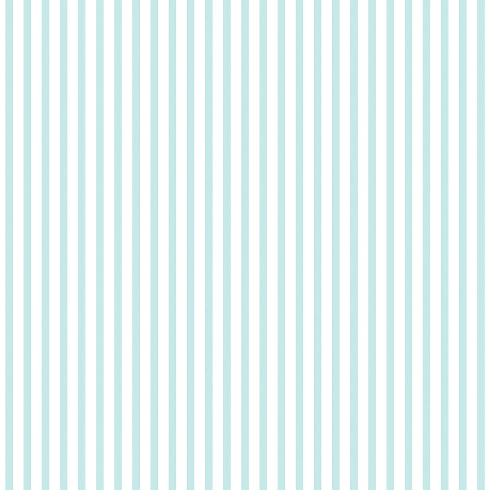 Papierová tapeta na stenu, biele a tyrkysové pruhy, prúžky 462-2, Pippo, ICH Wallcoverings