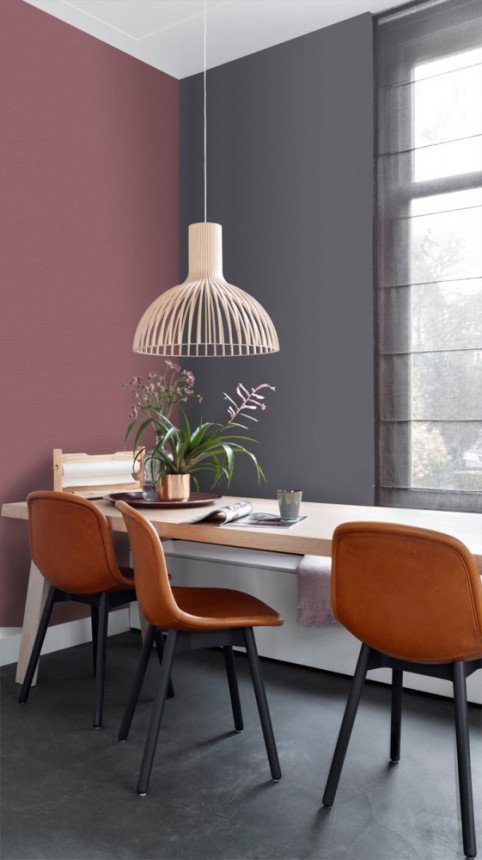 Staroružová vliesová tapeta na stenu, imitácia látky 148744, Blush, Esta Home
