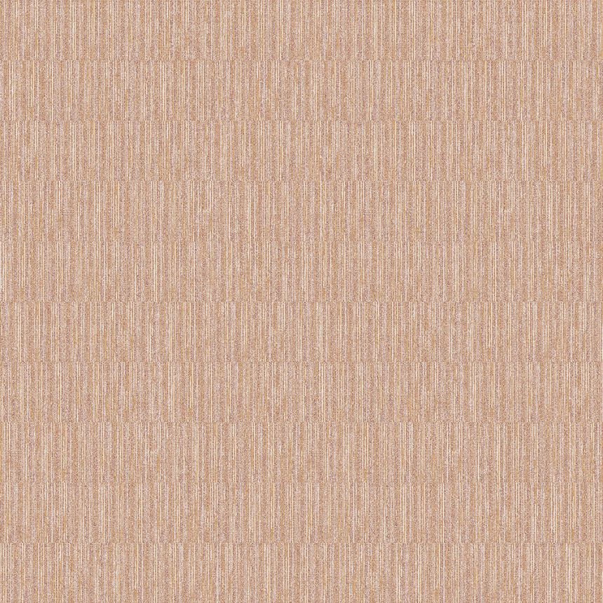 Hnedo-oranžová vliesová tapeta -imitácia bambusu 6509-4, Batabasta, ICH Wallcoverings
