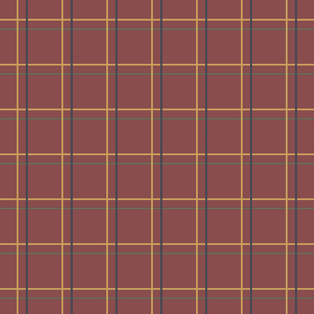 Červená vliesová tapeta s geometrickým vzorom 6505-4, Batabasta, ICH Wallcoverings