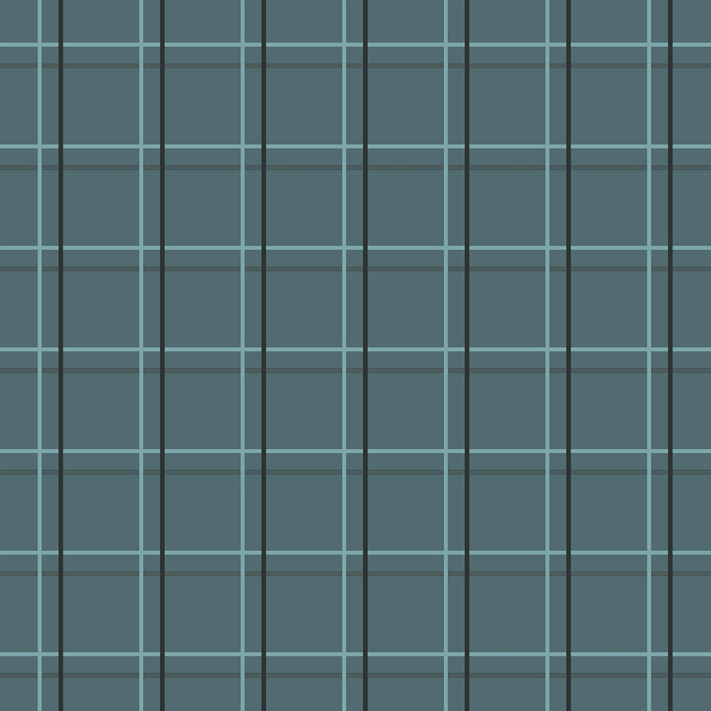 Tyrkysová vliesová tapeta s geometrickým vzorom 6505-1, Batabasta, ICH Wallcoverings