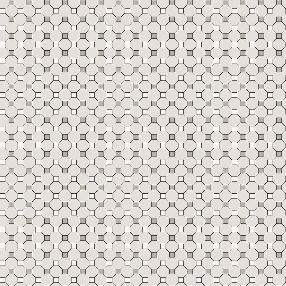 Sivá vliesová tapeta na stenu, mozaika 6504-2, Batabasta, ICH Wallcoverings