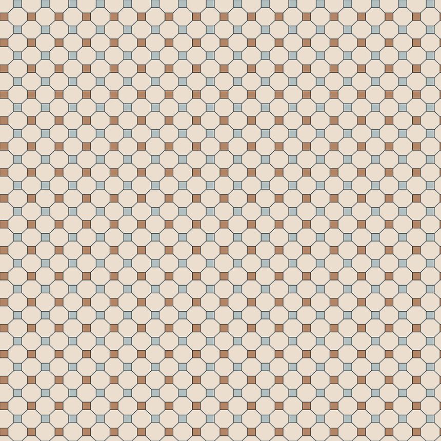 Vliesová tapeta na stenu, farebná mozaika 6504-1, Batabasta, ICH Wallcoverings