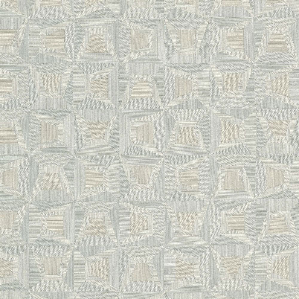 Modrá vliesová tapeta s geometrickým vzorom 31905, Textilia, Limonta