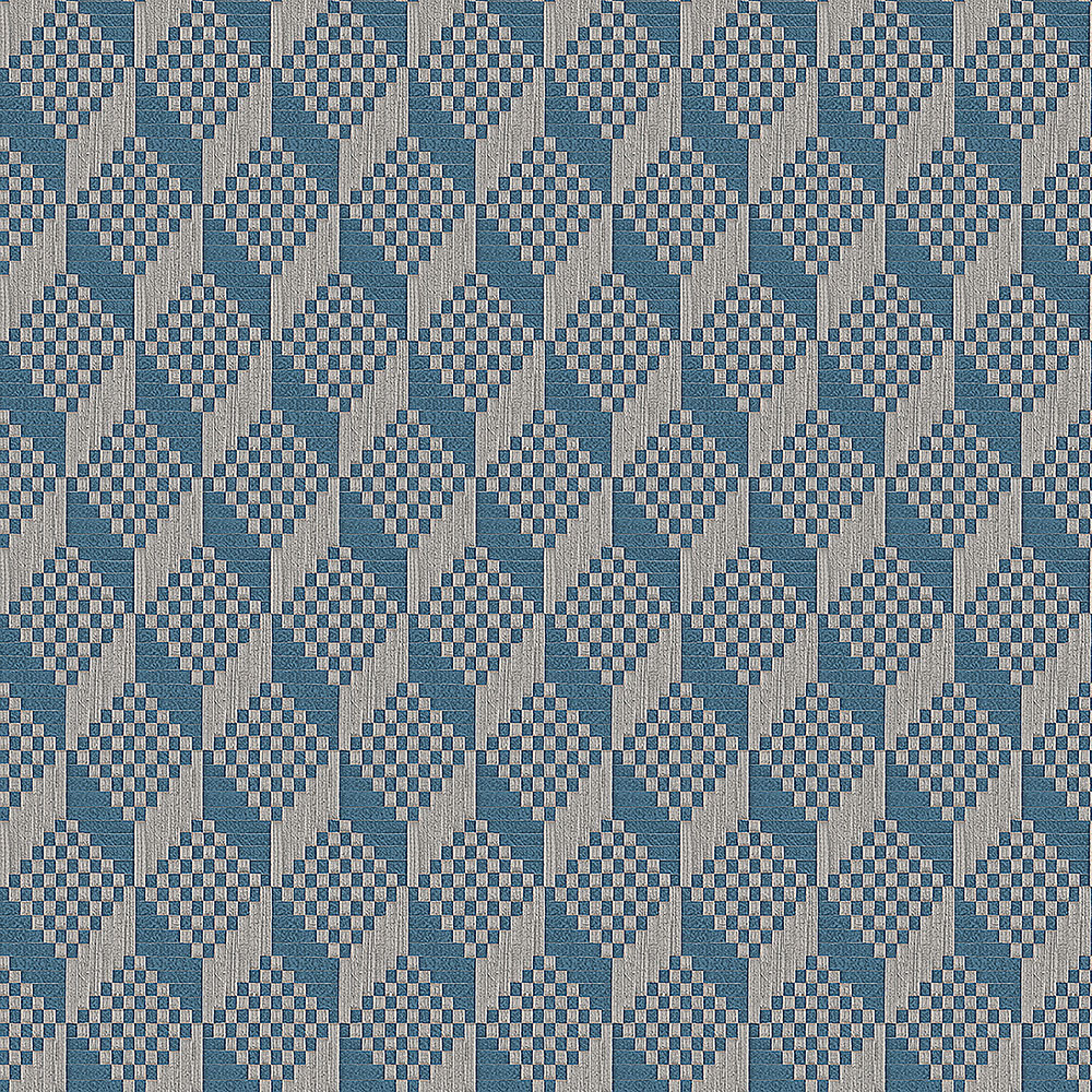 Luxusná sivo-modrá vliesová 3d tapeta GR322306, Grace, Design ID