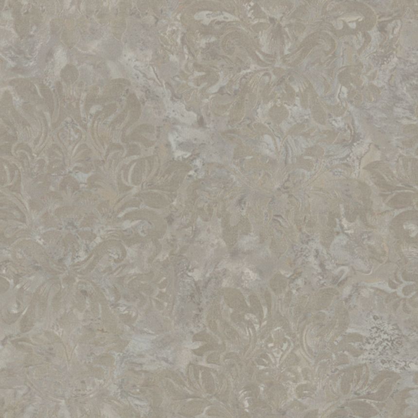 Luxusná hnedá vliesová tapeta ornamenty M13019, Murella Italia, Zambaiti Parati