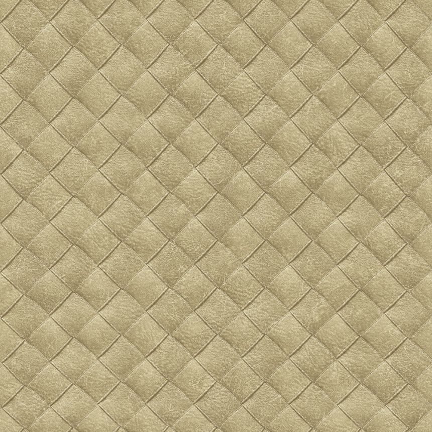 Vliesová béžová tapeta na stenu imitácia kože TA25071 Tahiti, Decoprint