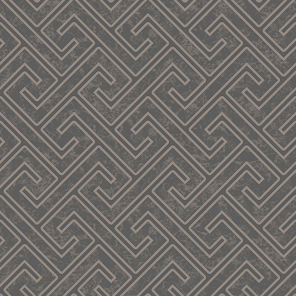 Hnedá vliesová tapeta geometrický vzor, M54909, Adéle, Ugépa