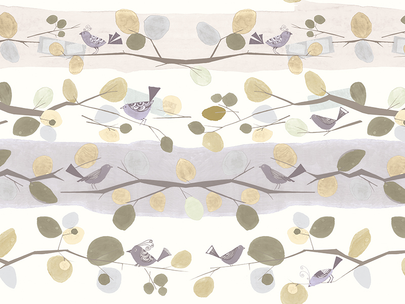 Vliesová fototapeta, Vetvičky, Z66891, 5,10 X 3 m, Satin Flowers, Zambaiti Parati