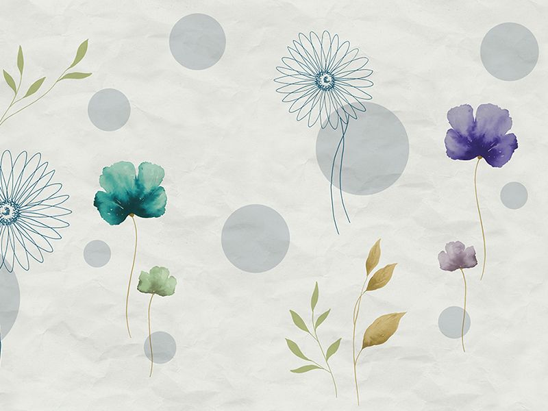 Vliesová fototapeta, Kvety, Z66885, 5,10 X 3 m, Satin Flowers, Zambaiti Parati